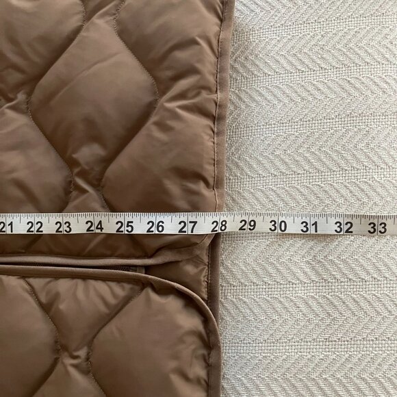 Lemaire Uniqlo U Recycled Down Jacket 34 Brown Size M - Picture 8 of 12